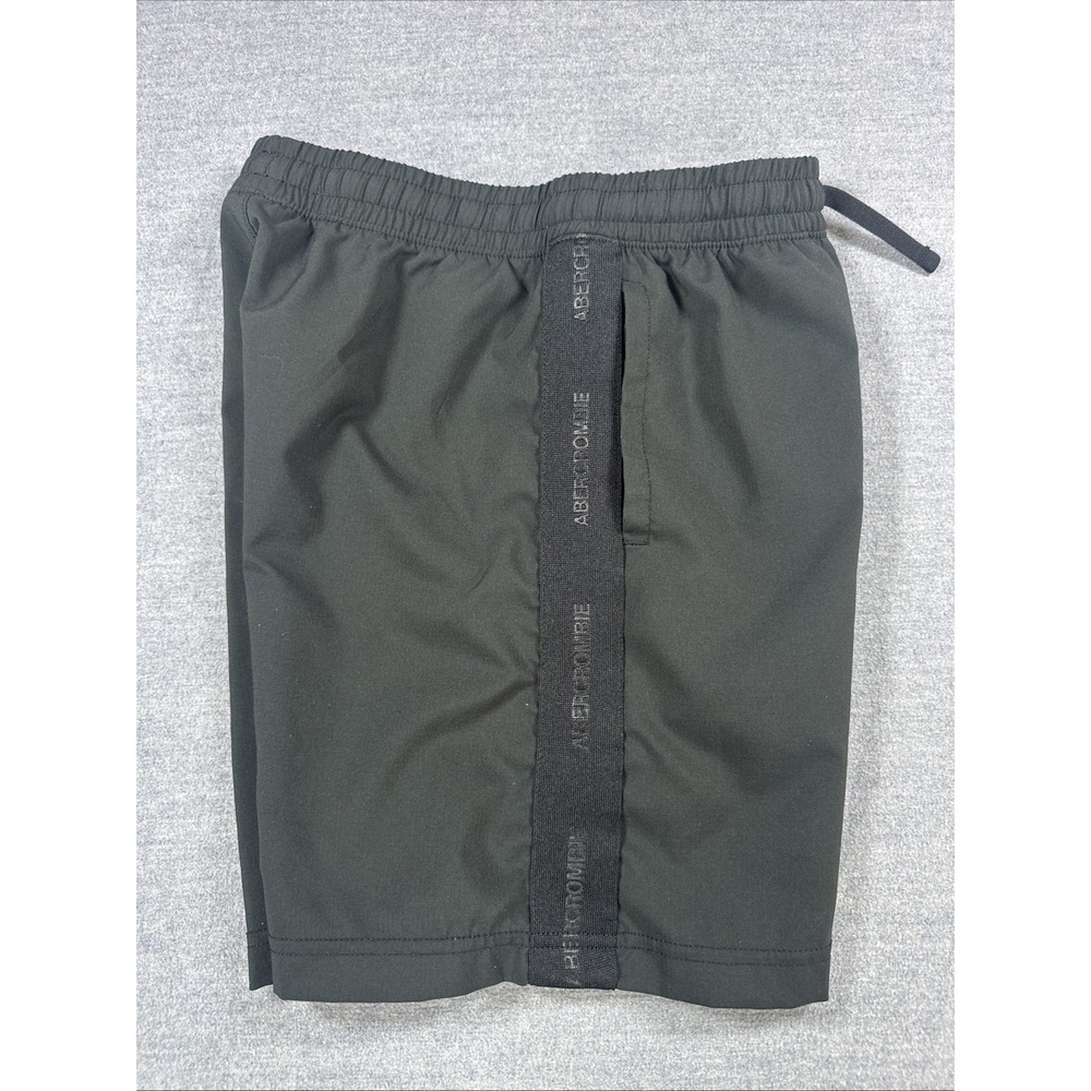 Abercrombie Kids Boys 11/12 Athletic Black Shorts Youth